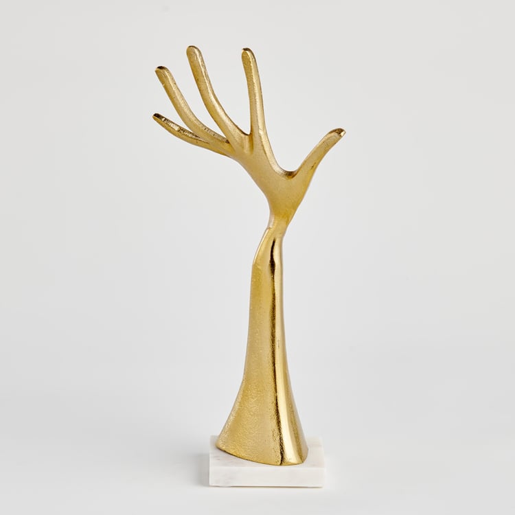 Eternity Aluminium Open Hand Table Accent