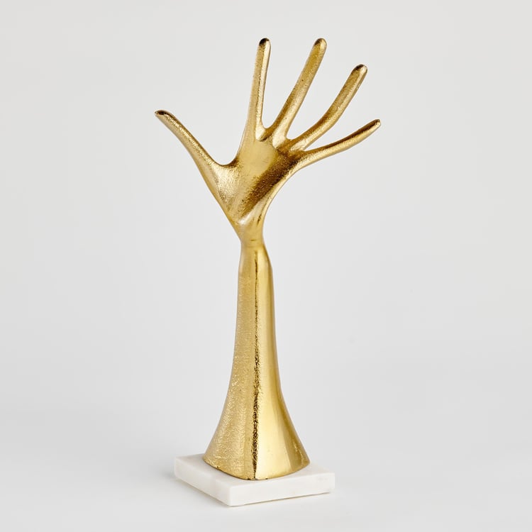 Eternity Aluminium Open Hand Table Accent