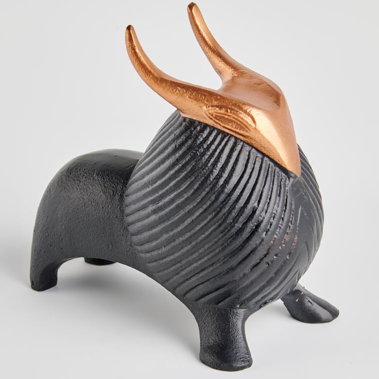 Splendid Aluminium Yak Figurine