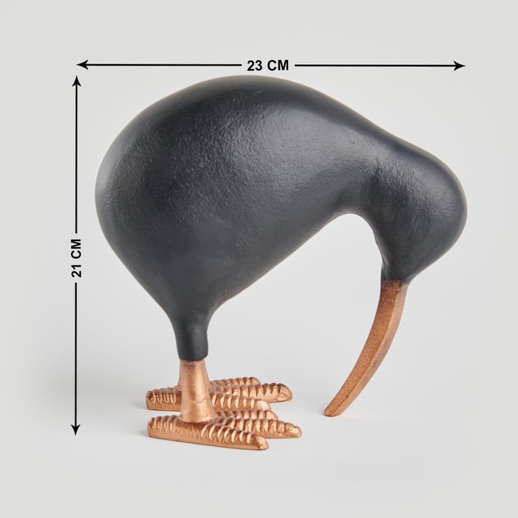 Splendid Aluminium Kiwi Figurine