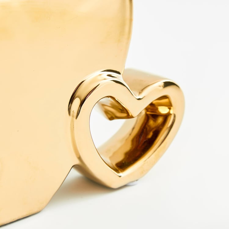 Love Forever Ceramic Heart Table Accent