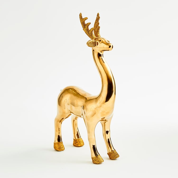 Carols Ceramic Reindeer Figurine