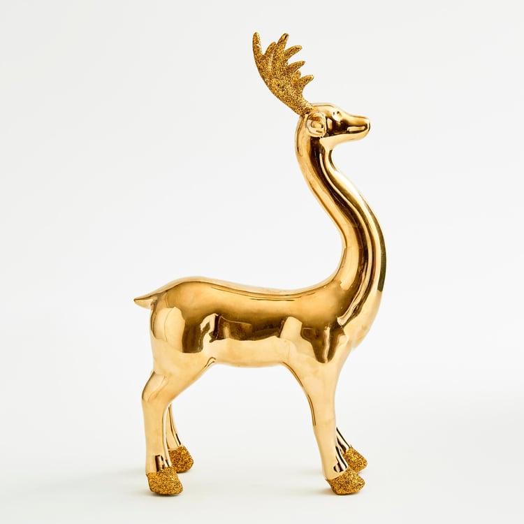 Carols Ceramic Reindeer Figurine