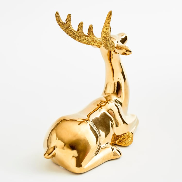 Carols Ceramic Reindeer Figurine