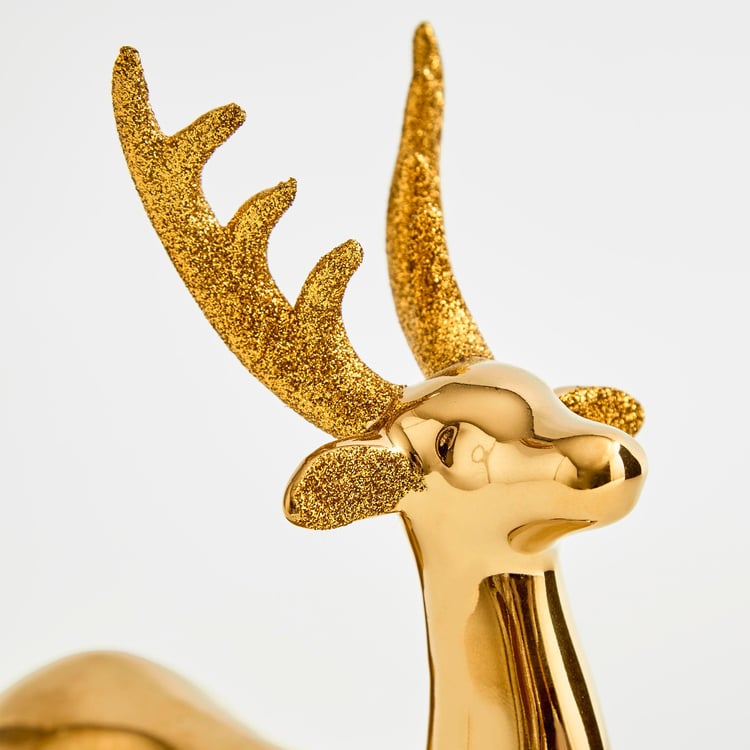 Carols Ceramic Reindeer Figurine