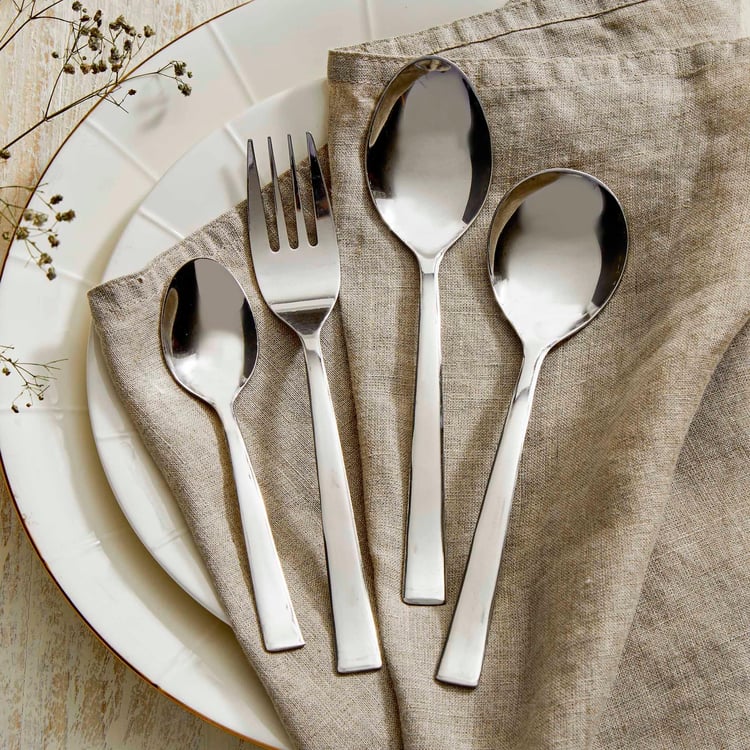 Glister 24Pcs Stainless Steel Cutlery Set