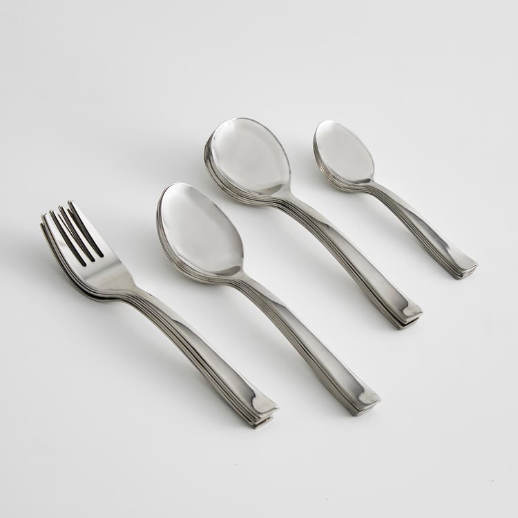 Glister 24Pcs Stainless Steel Cutlery Set