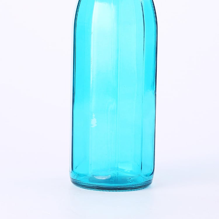 WONDERCHEF Bormioli Blue Transparent Glass Bottle - 1L