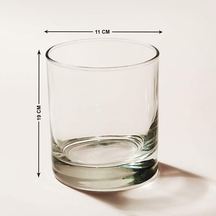 WONDERCHEF Bormioli Transparent Whisky Glass - 400ml - Set Of 6