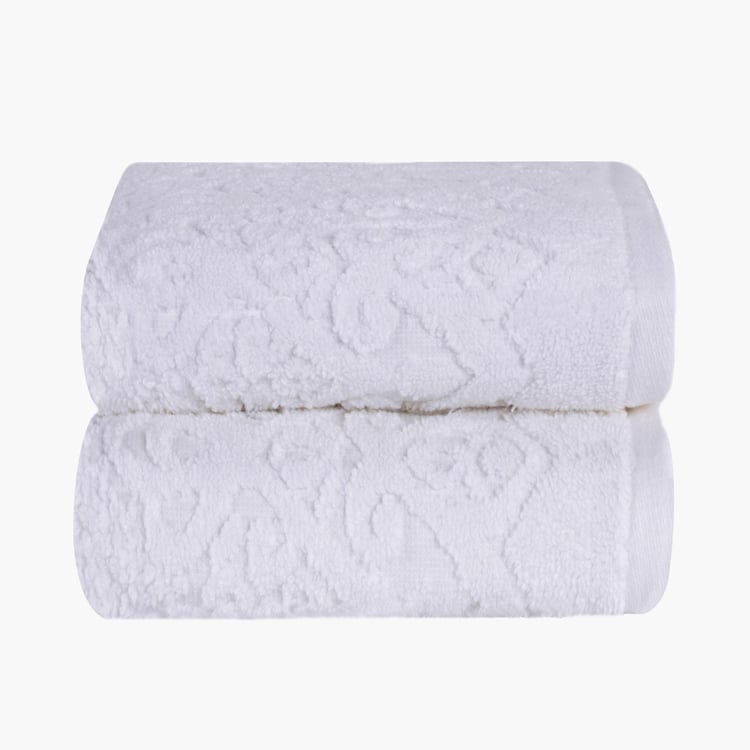 MASPAR Colorart Set of 2 Cotton Hand Towels - 75x45cm