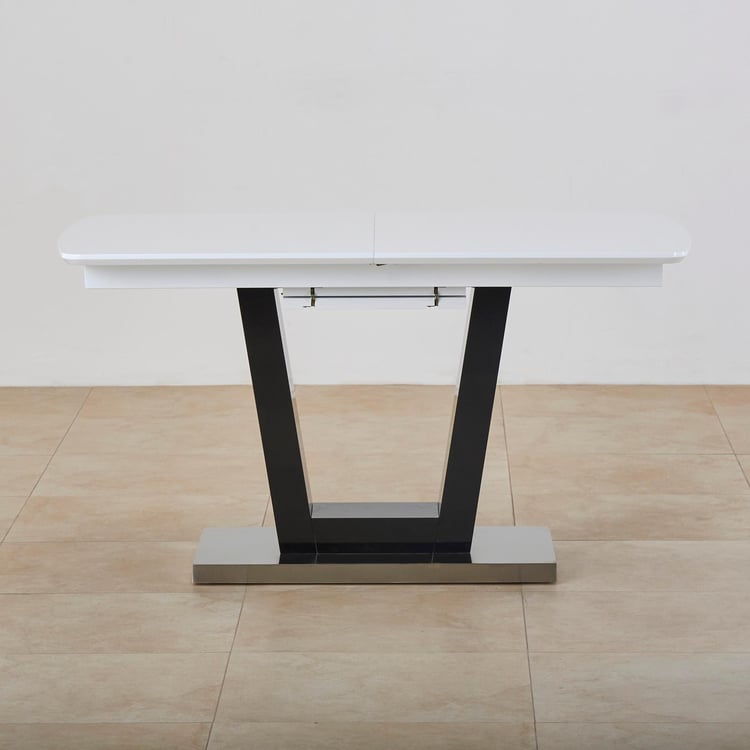 Floyd 6-Seater Extendable Dining Set with Chairs - White