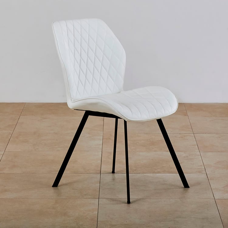 Floyd 6-Seater Extendable Dining Set with Chairs - White