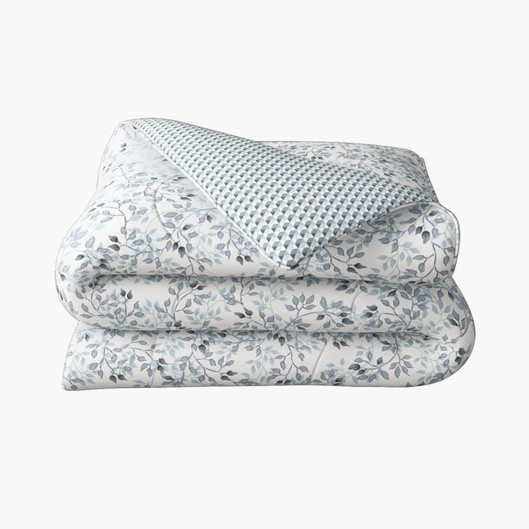 Buy PORTICO Melange Cotton 4Pcs Printed King BedInABag Set from