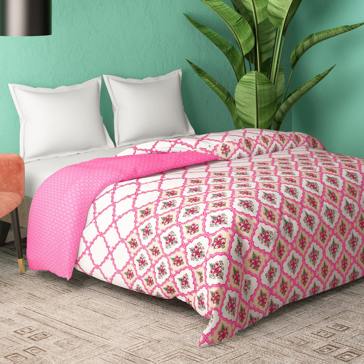 PORTICO Cadence Cotton Printed Double Comforter