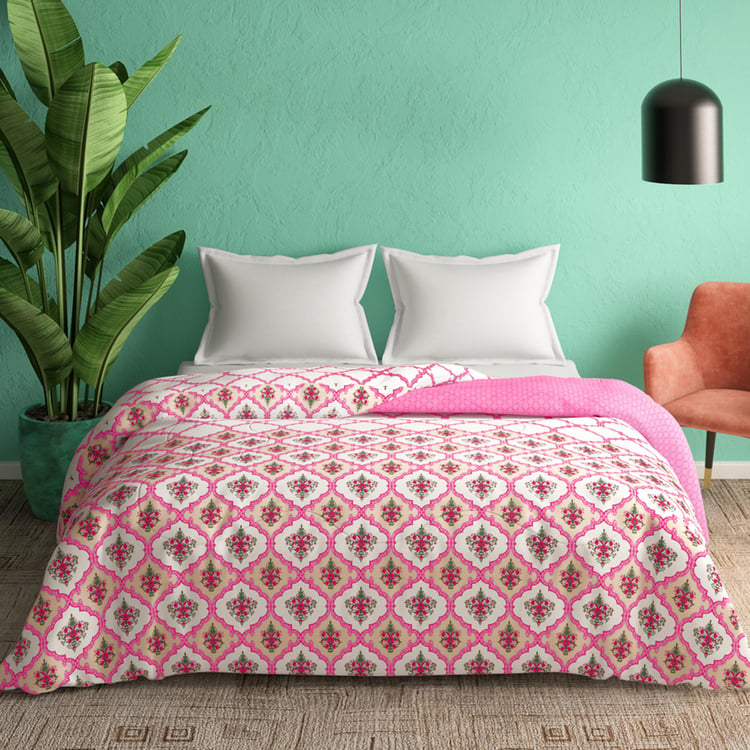 PORTICO Cadence Cotton Printed Double Comforter