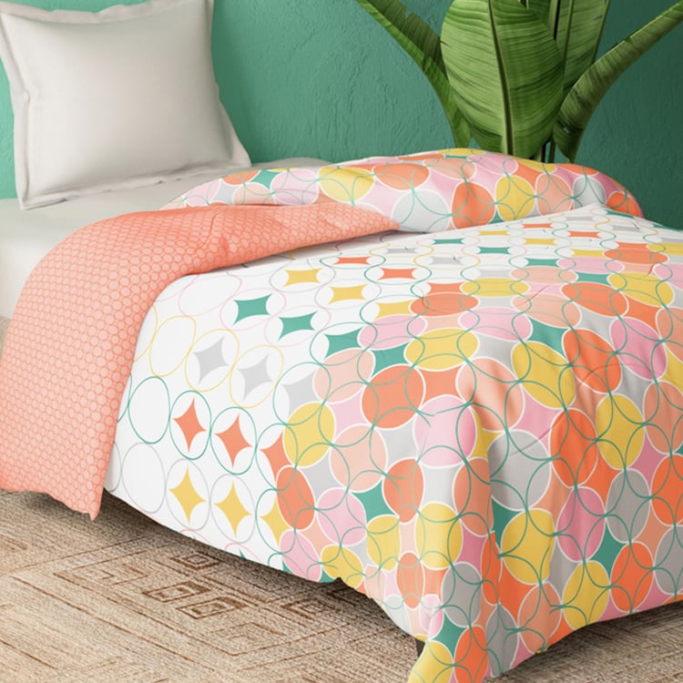 PORTICO Cadence Cotton Printed Single Comforter