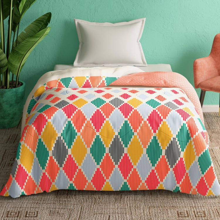 PORTICO Cadence Cotton Printed Single Comforter