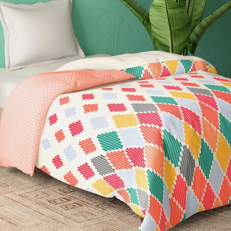 PORTICO Cadence Cotton Printed Single Comforter