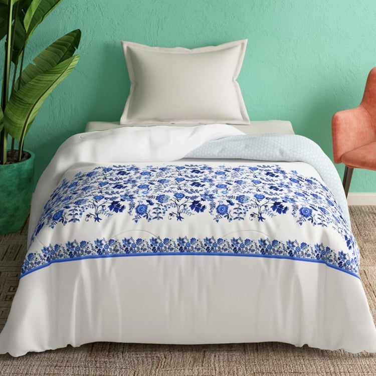 PORTICO Cadence Cotton Printed Single Comforter