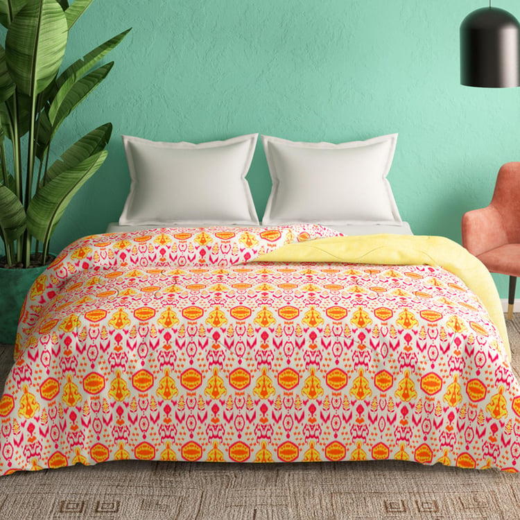 PORTICO Marvella Printed Cotton Queen Comforter
