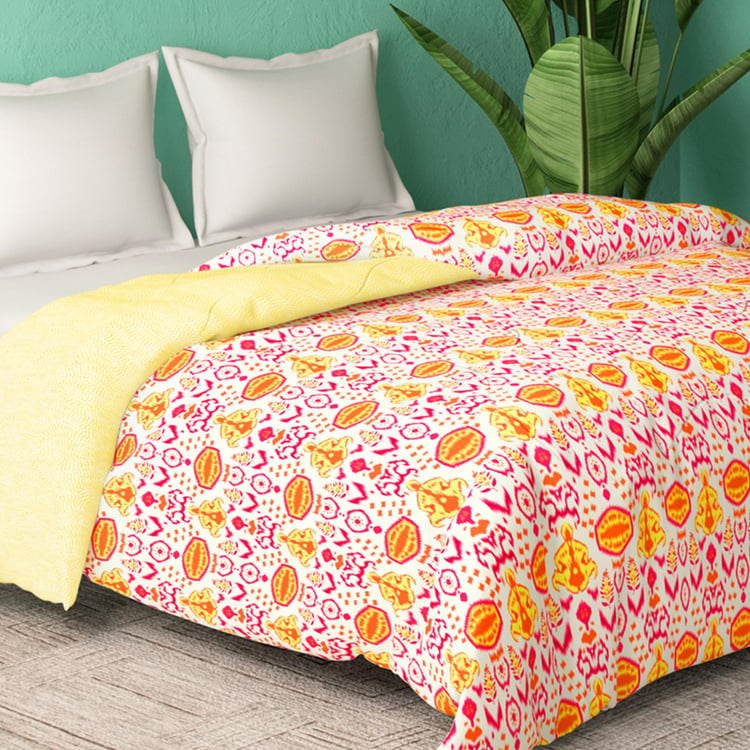 PORTICO Marvella Printed Cotton Queen Comforter