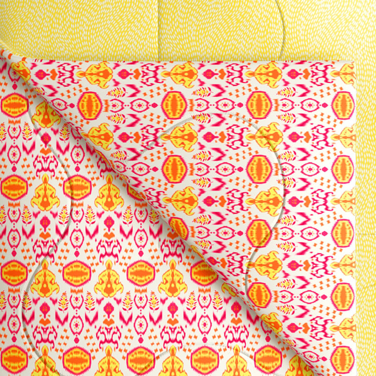 PORTICO Marvella Printed Cotton Queen Comforter