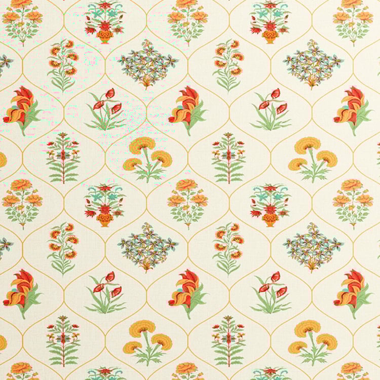 PORTICO Gulmarg Cotton 210TC Printed 3Pcs Super King Bedsheet Set