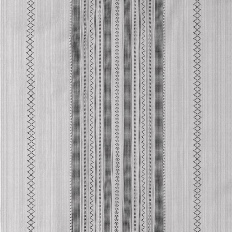 D'DECOR Africana Multicolour Striped Cotton Super King Bedsheet Set - 274x274cm - 3Pcs