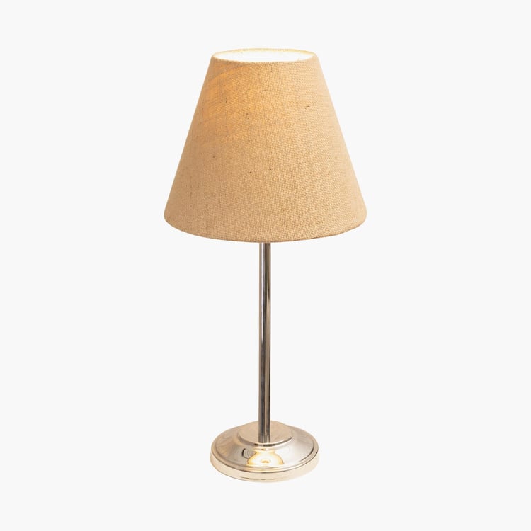 HOMESAKE Contemporary Decor Brown Solid Metal Table Lamp