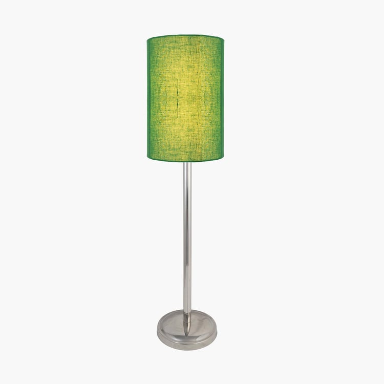 HOMESAKE Contemporary Decor Green Steel Table Lamp With Shade