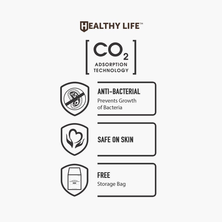 SPACES Occasions Light Brown Printed Cotton Super King Bedsheet Set - 274x274cm - 3Pcs