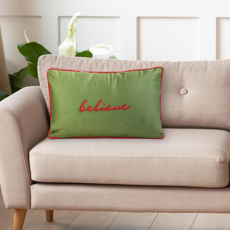 Carols Filled Cushion - 30x50cm