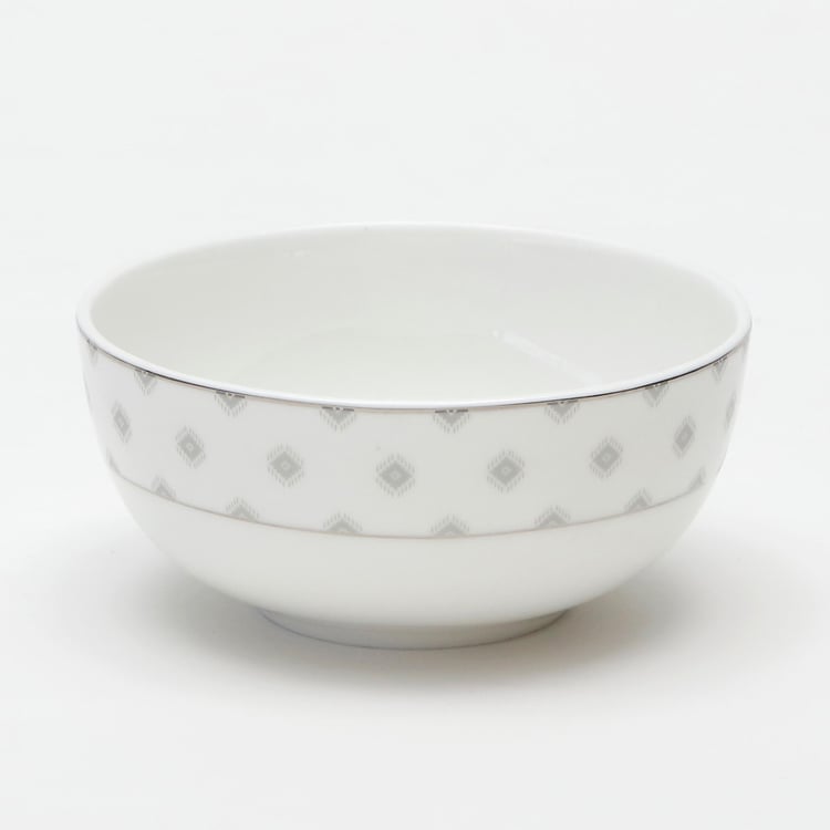 Glitz Bone China Printed Katori - 180ml