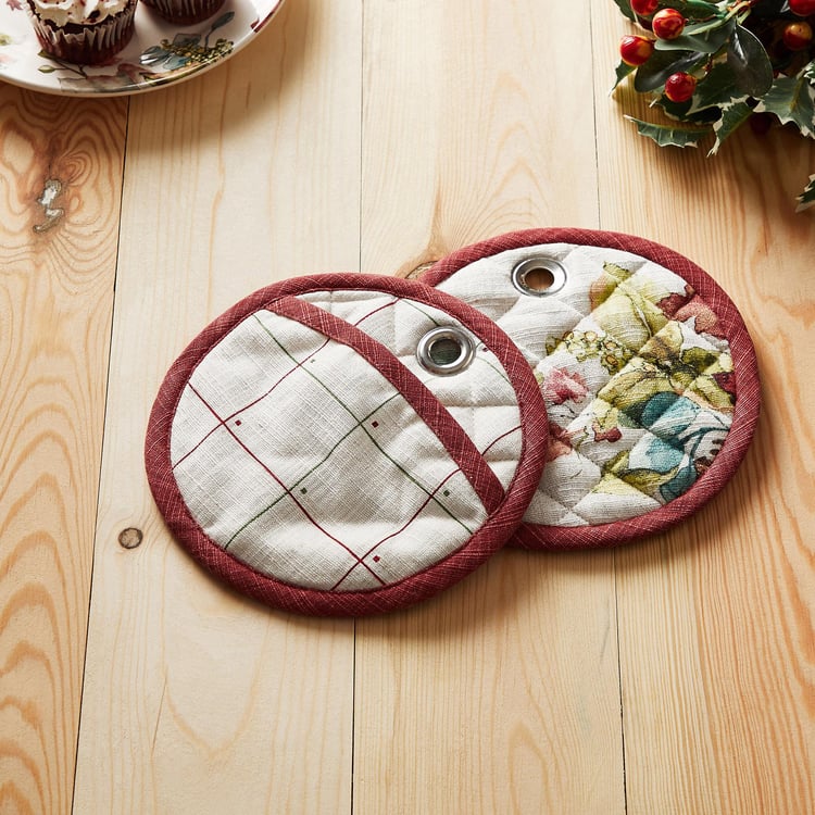 Carols Set of 2 Pot Holder