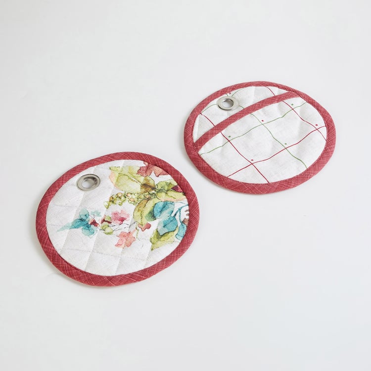 Carols Set of 2 Pot Holder