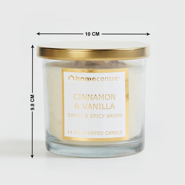 Eternity Cinnamon and Vanilla Scented Jar Candle