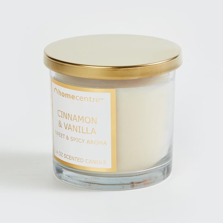 Eternity Cinnamon and Vanilla Scented Jar Candle