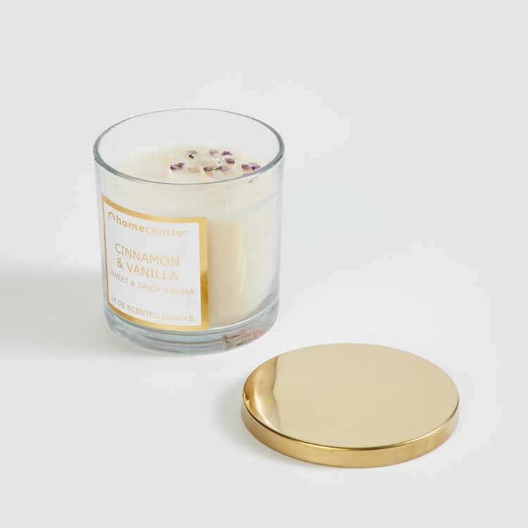 Eternity Cinnamon and Vanilla Scented Jar Candle