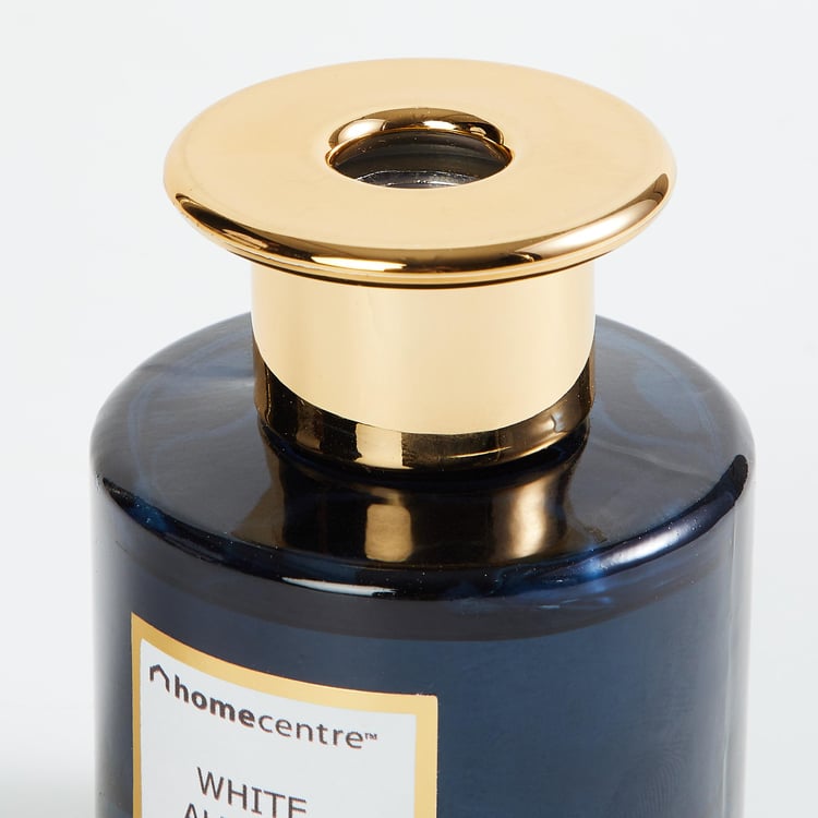 Eternity Glass White Almond Reed Diffuser Set