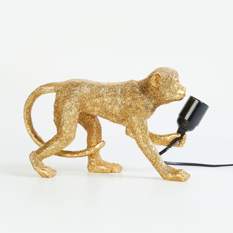 Tropical Explorer Resin Monkey Table Lamp