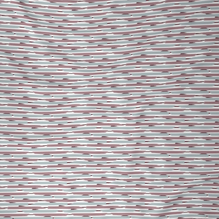MASPAR Backyard Patio Cotton Printed Double Quilt