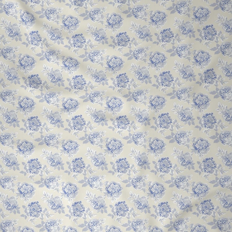 MASPAR Backyard Patio Cotton Printed Double Quilt