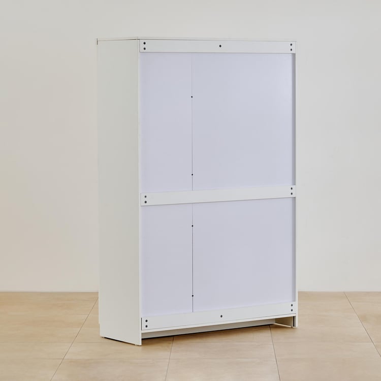 Helios Reynan NXT 3-Door Wardrobe - White