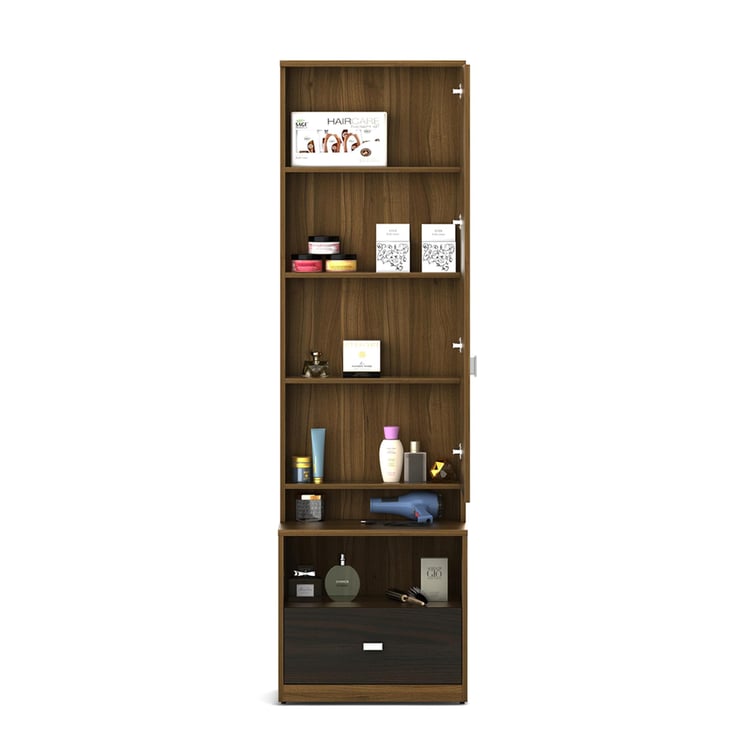 Helios Vincent Dresser Mirror with Drawer - Brown