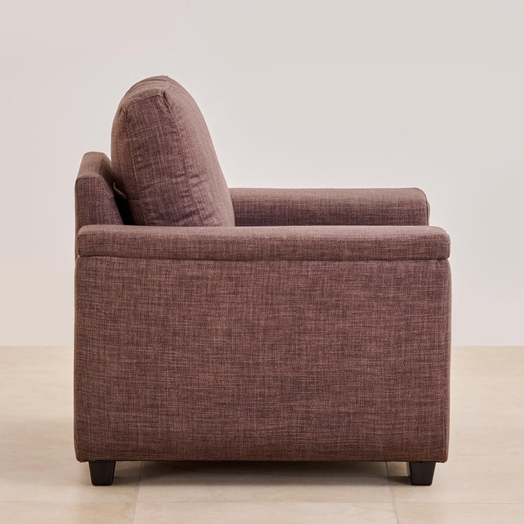 Signature NXT Fabric 1-Seater Sofa - Brown