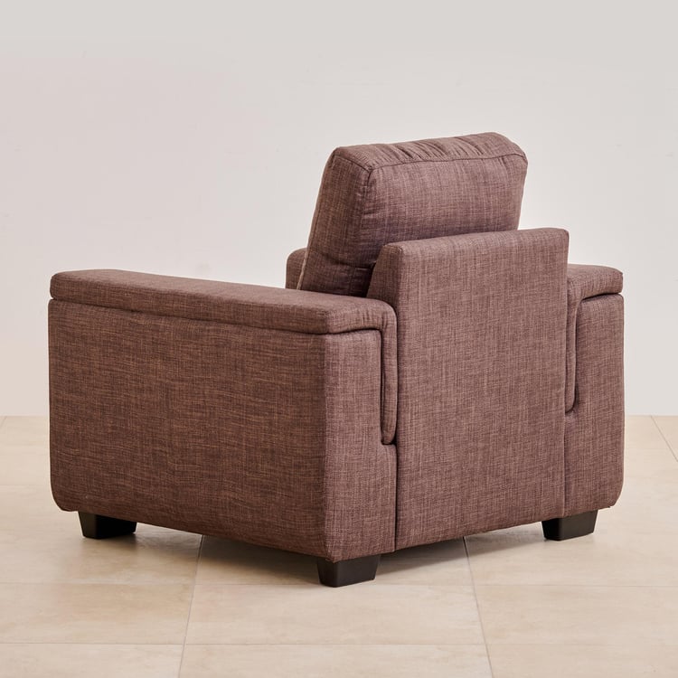Signature NXT Fabric 1-Seater Sofa - Brown