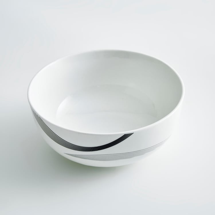 Lucas Bone China Printed Cereal Bowl - 600ml