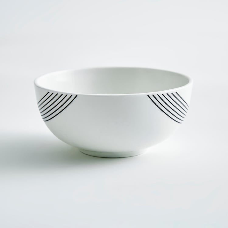 Lucas Bone China Printed Serving Bowl -240ml