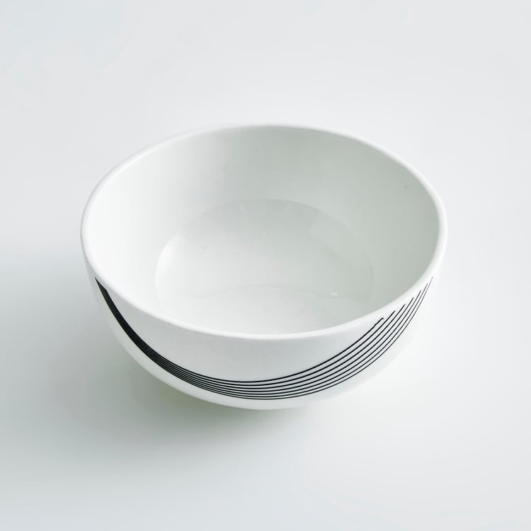 Lucas Bone China Printed Serving Bowl -240ml