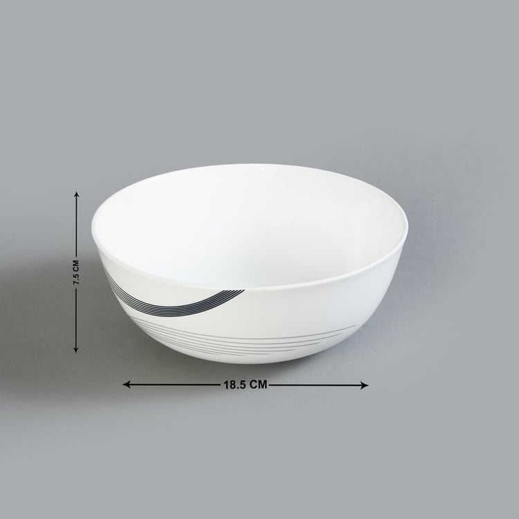 Lucas Bone China Printed Serving Bowl - 1.2L